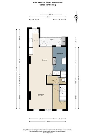 Medium property photo - Madurastraat 62-3, 1094 GR Amsterdam